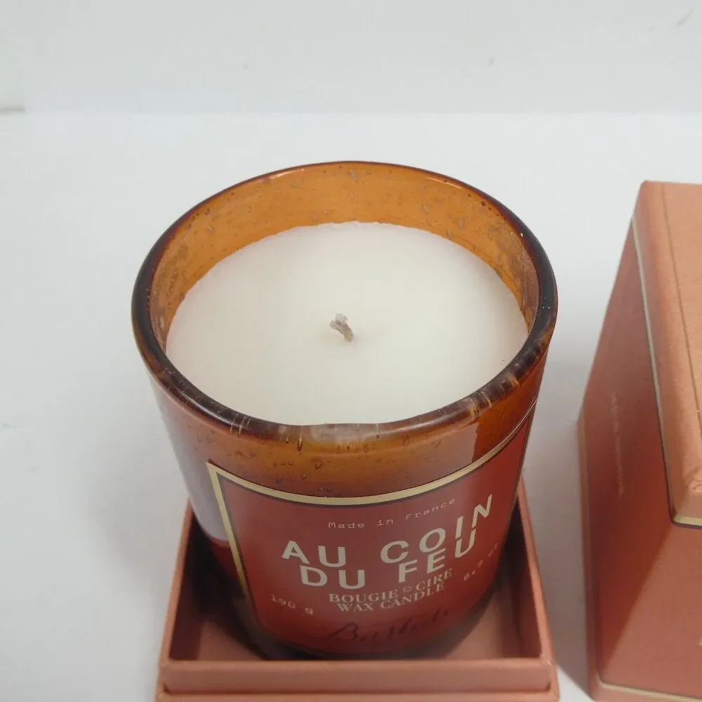 Au Coin Du Feu Bougie en Cire Wax Candle Bastide France 190g 6.7oz